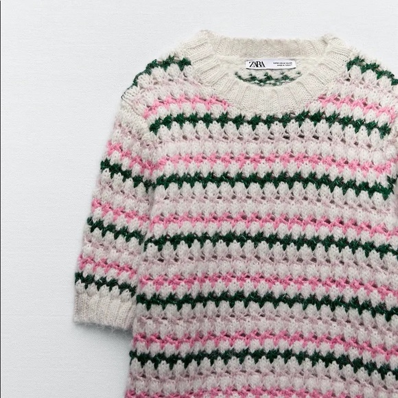 Zara striped knit sweater - Picture 9 of 10